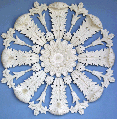 Large Decorative Victorian Ceiling Roses Plaster Coving Cornice & Ceiling Roses